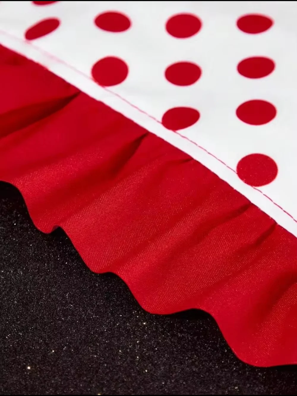 Betty Boop Red and White Polka Dot Kitchen Apron